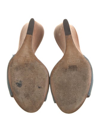 Giuseppe Zanotti Suede Crystal Embellishments Slides