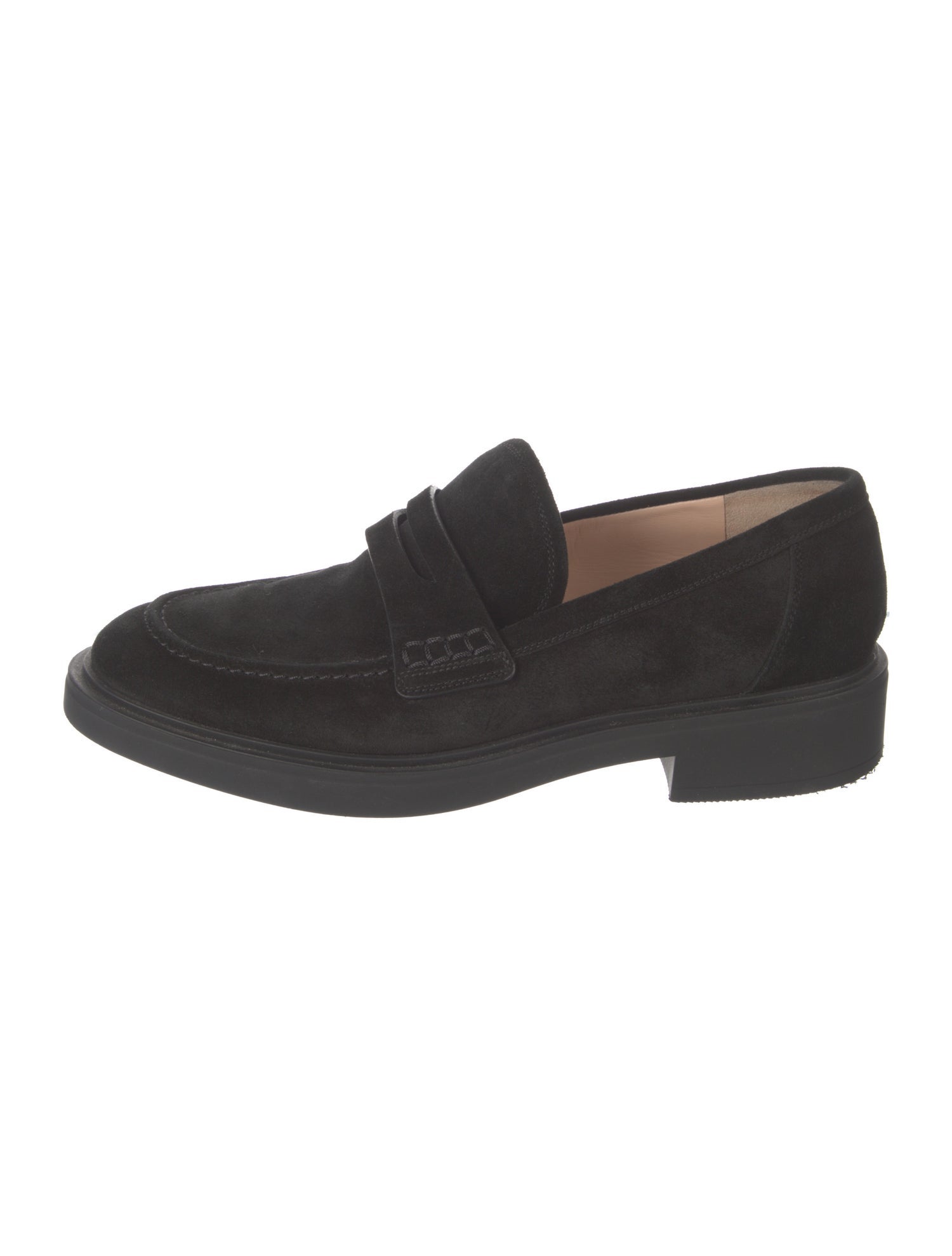 Gianvito Rossi Suede Loafers