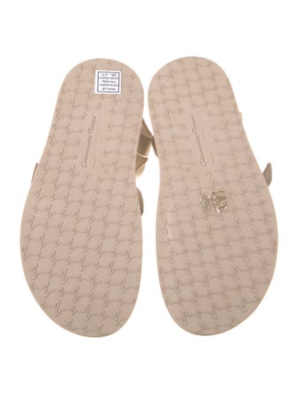 Gianvito Rossi Suede Gladiator Sandals