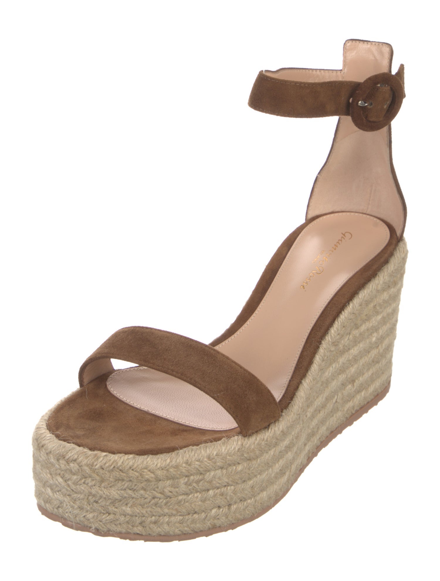 Gianvito Rossi Suede Espadrilles