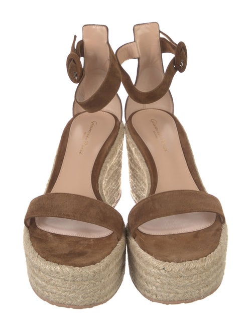 Gianvito Rossi Suede Espadrilles