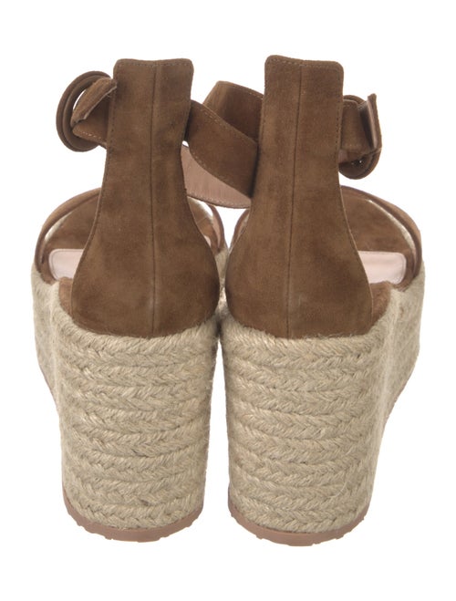 Gianvito Rossi Suede Espadrilles