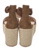 Gianvito Rossi Suede Espadrilles