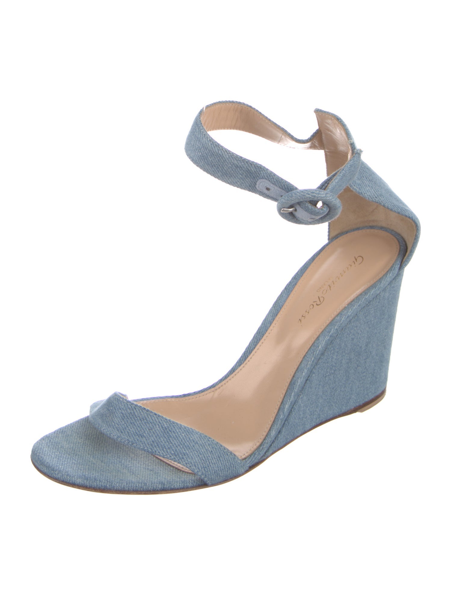 Gianvito Rossi Denim Sandals