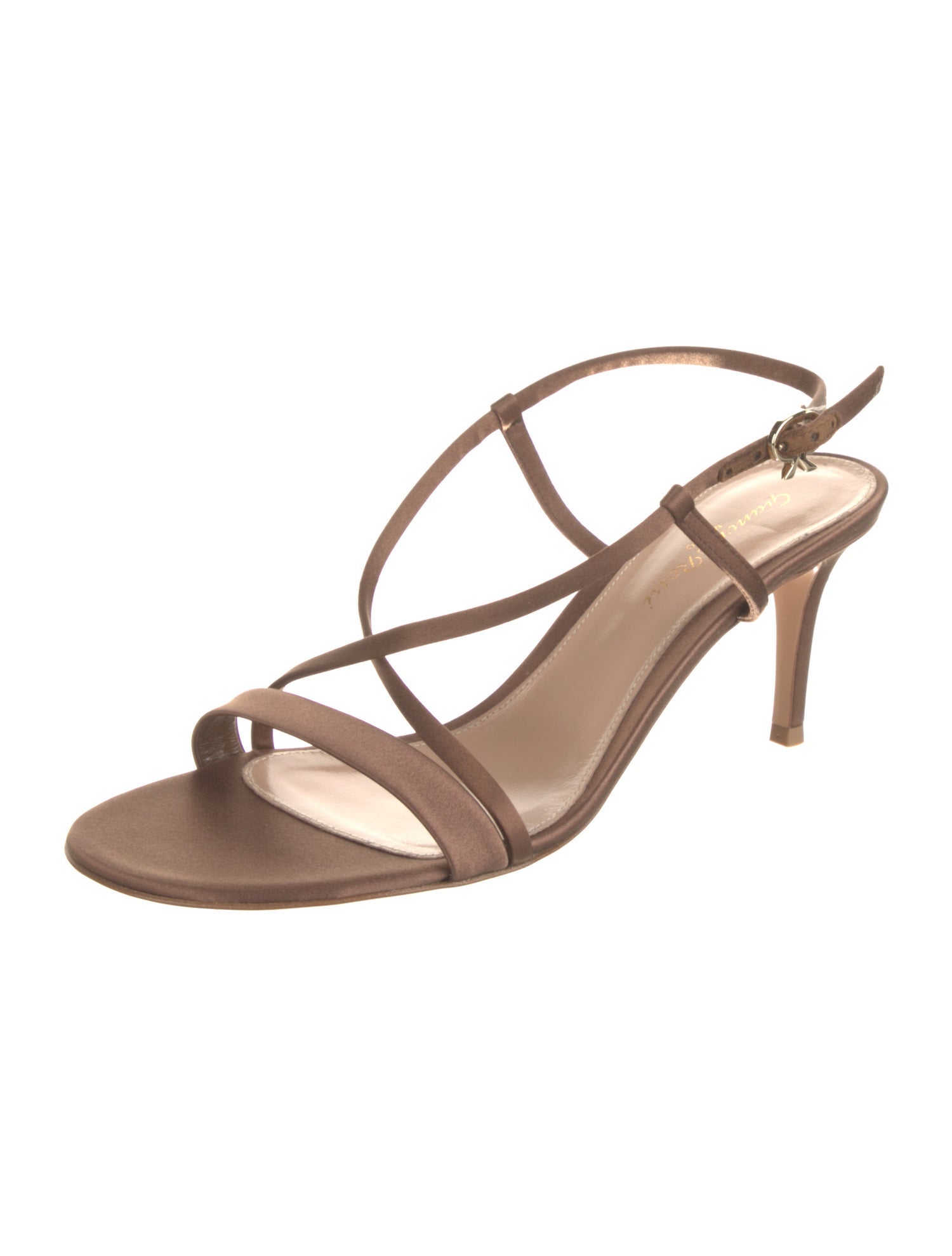 Gianvito Rossi Patent Leather Slingback Sandals