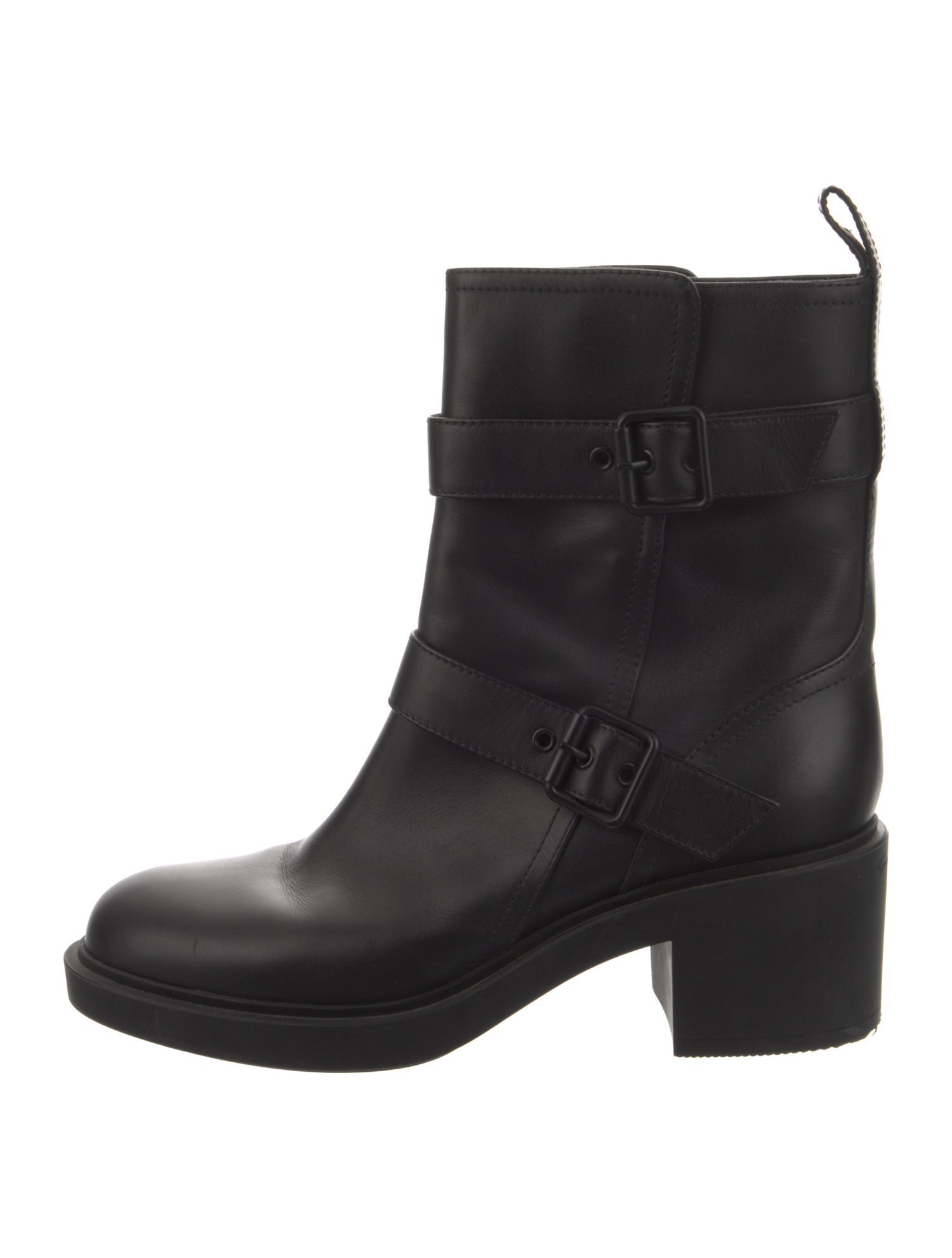 Gianvito Rossi Leather Moto Boots