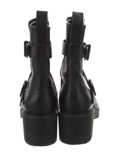 Gianvito Rossi Leather Moto Boots
