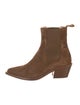 Gianvito Rossi Suede Chelsea Boots