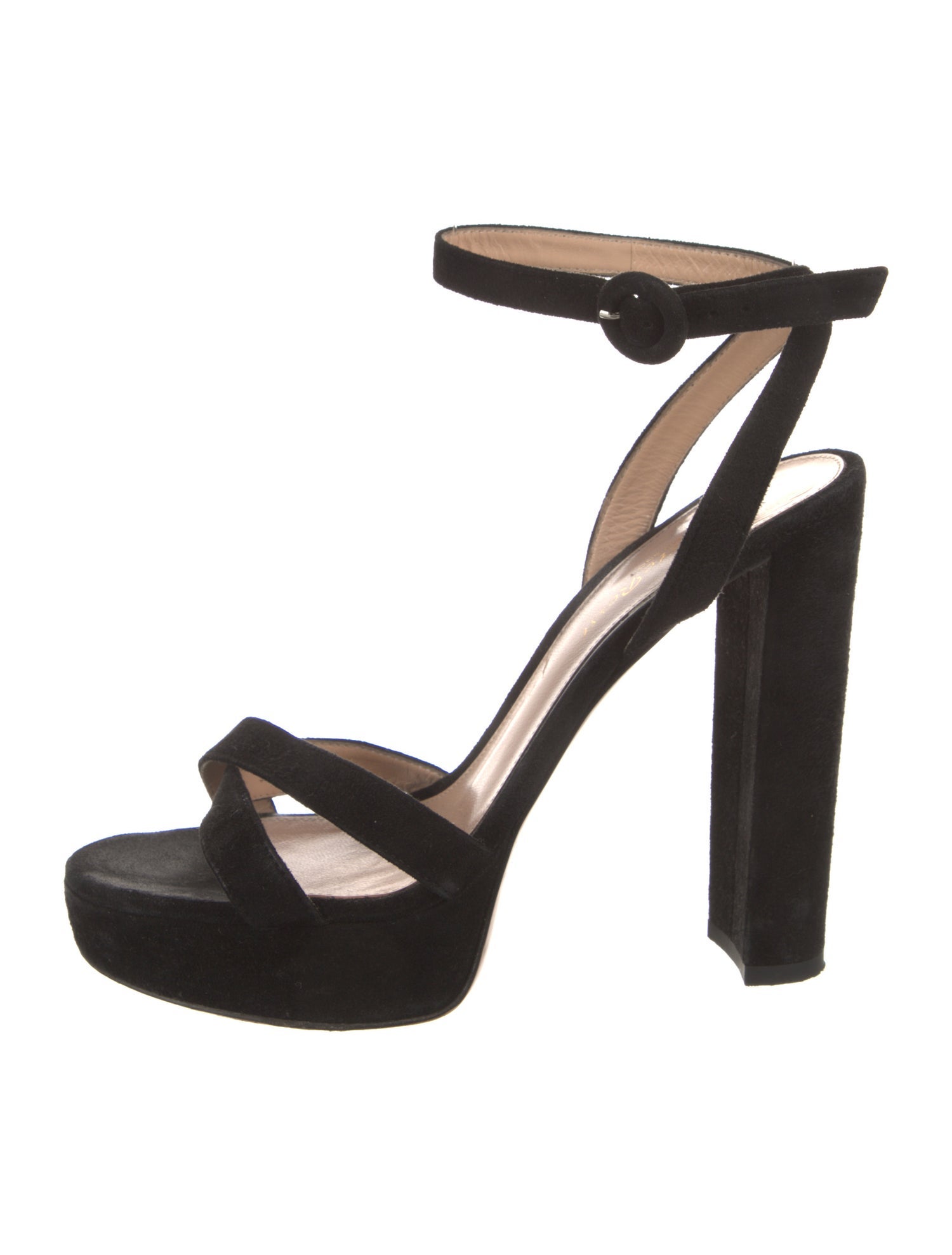 Gianvito Rossi Suede Sandals