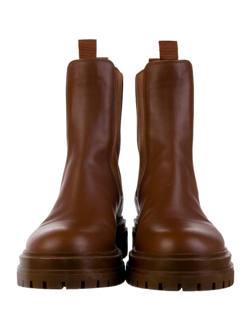 Gianvito Rossi Leather Chelsea Boots