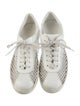 Gianvito Rossi Leather Mesh Accents Sneakers