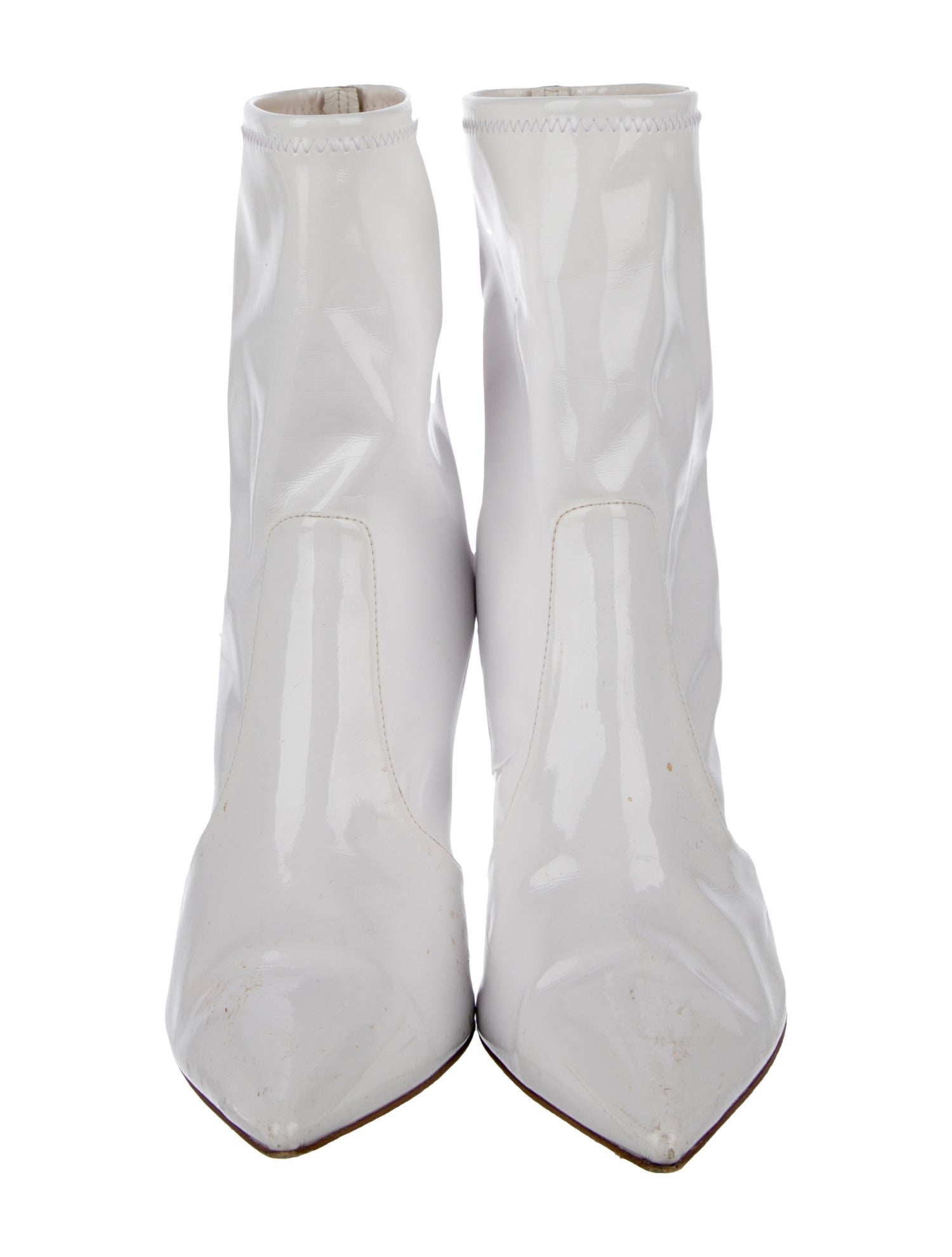 Gianvito Rossi Patent Leather Sock Boots