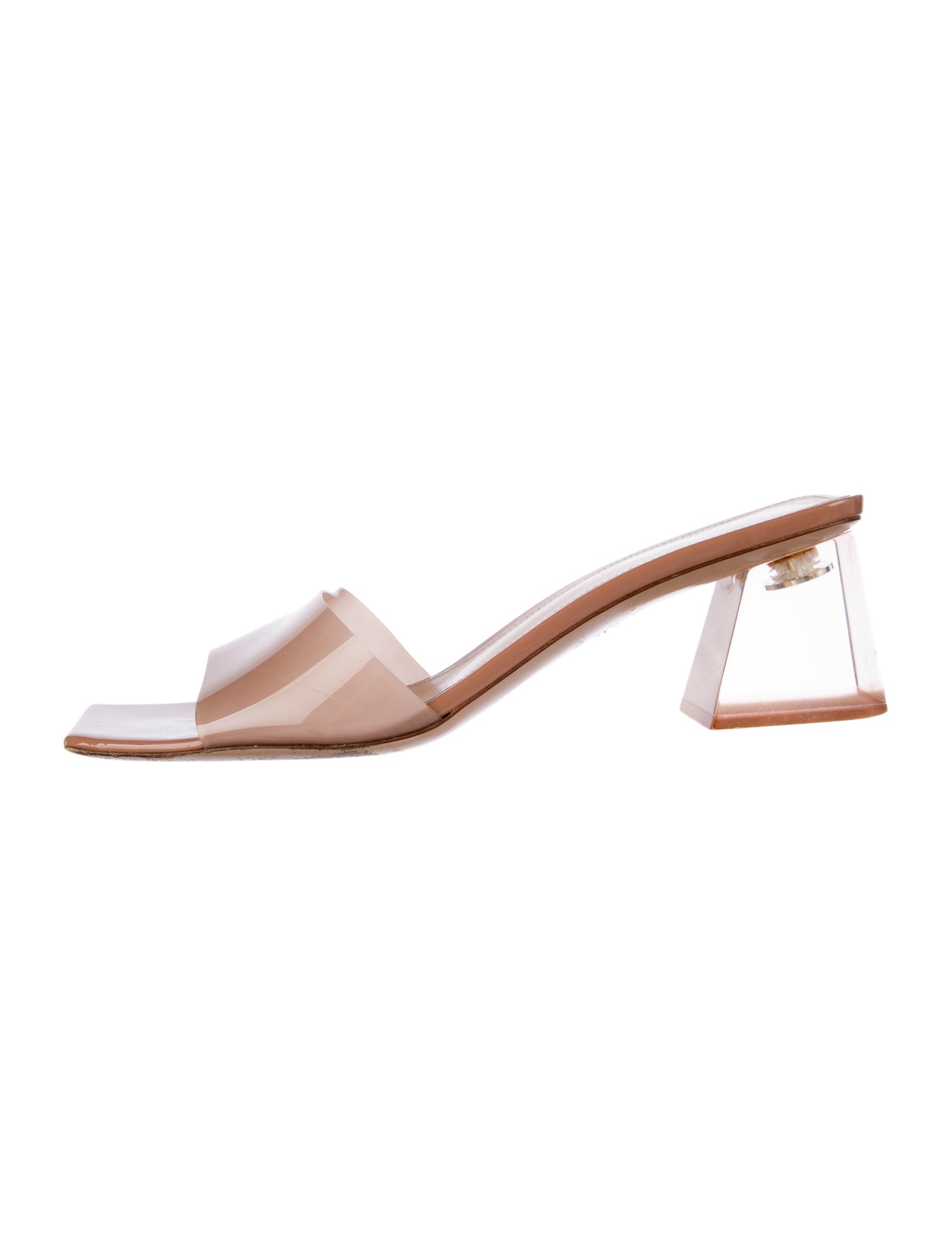 Gianvito Rossi PVC Slingback Sandals