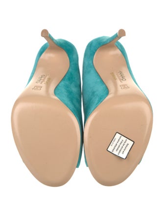 Gianvito Rossi Suede Slides