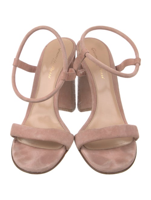 Gianvito Rossi Suede Slides