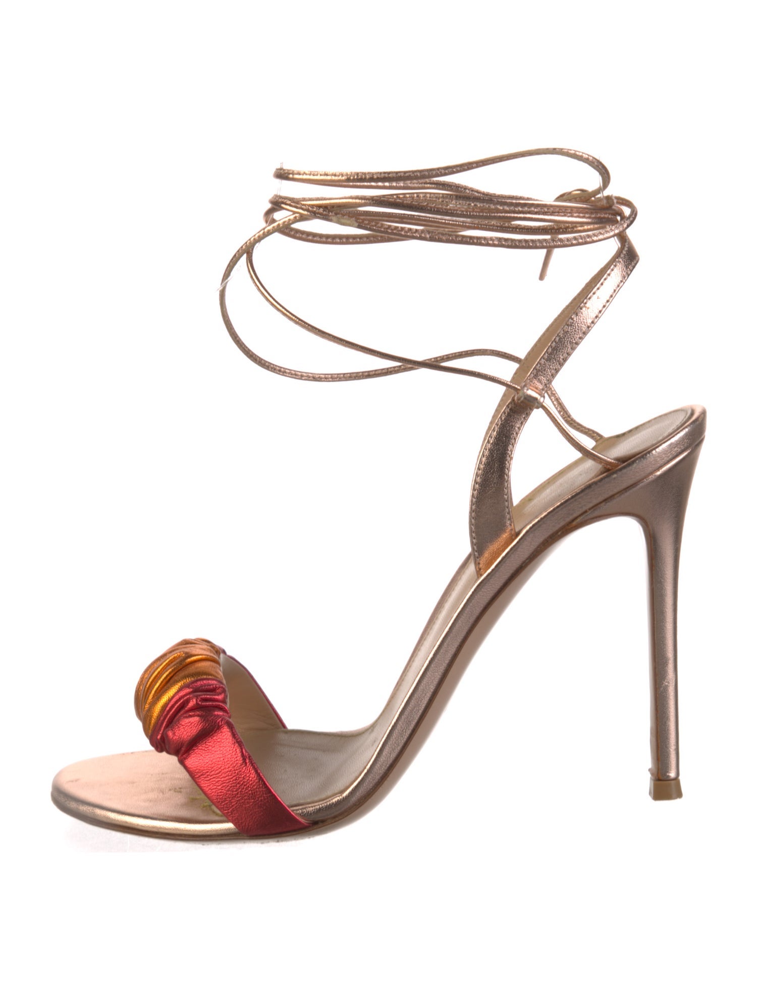 Gianvito Rossi Leather Sandals