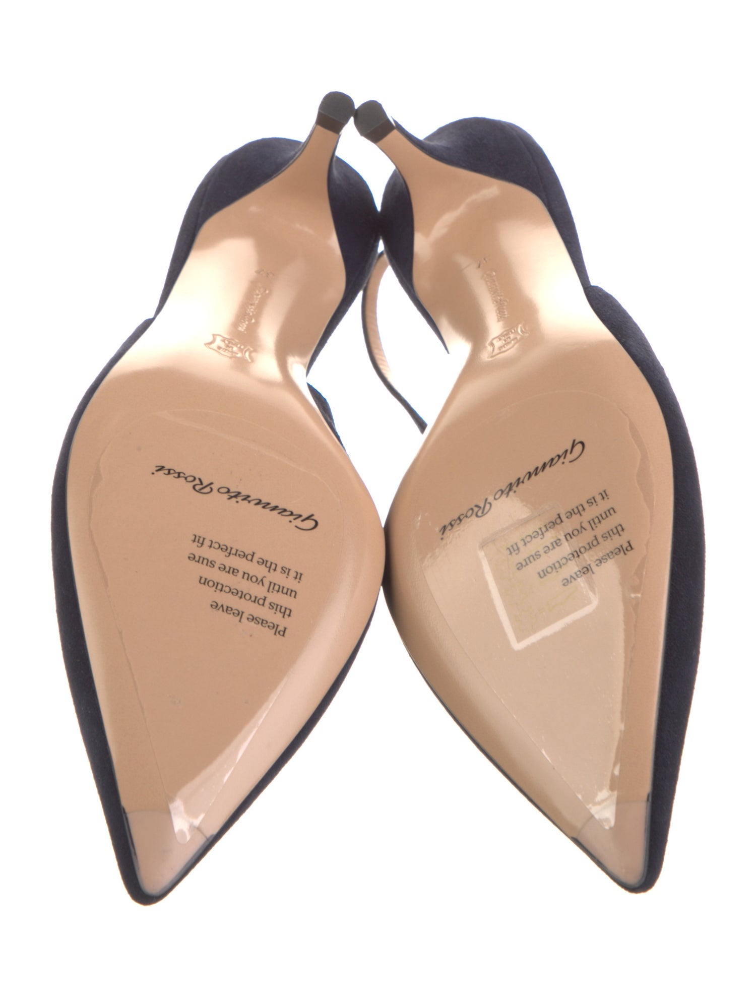 Gianvito Rossi Suede Slingback Pumps