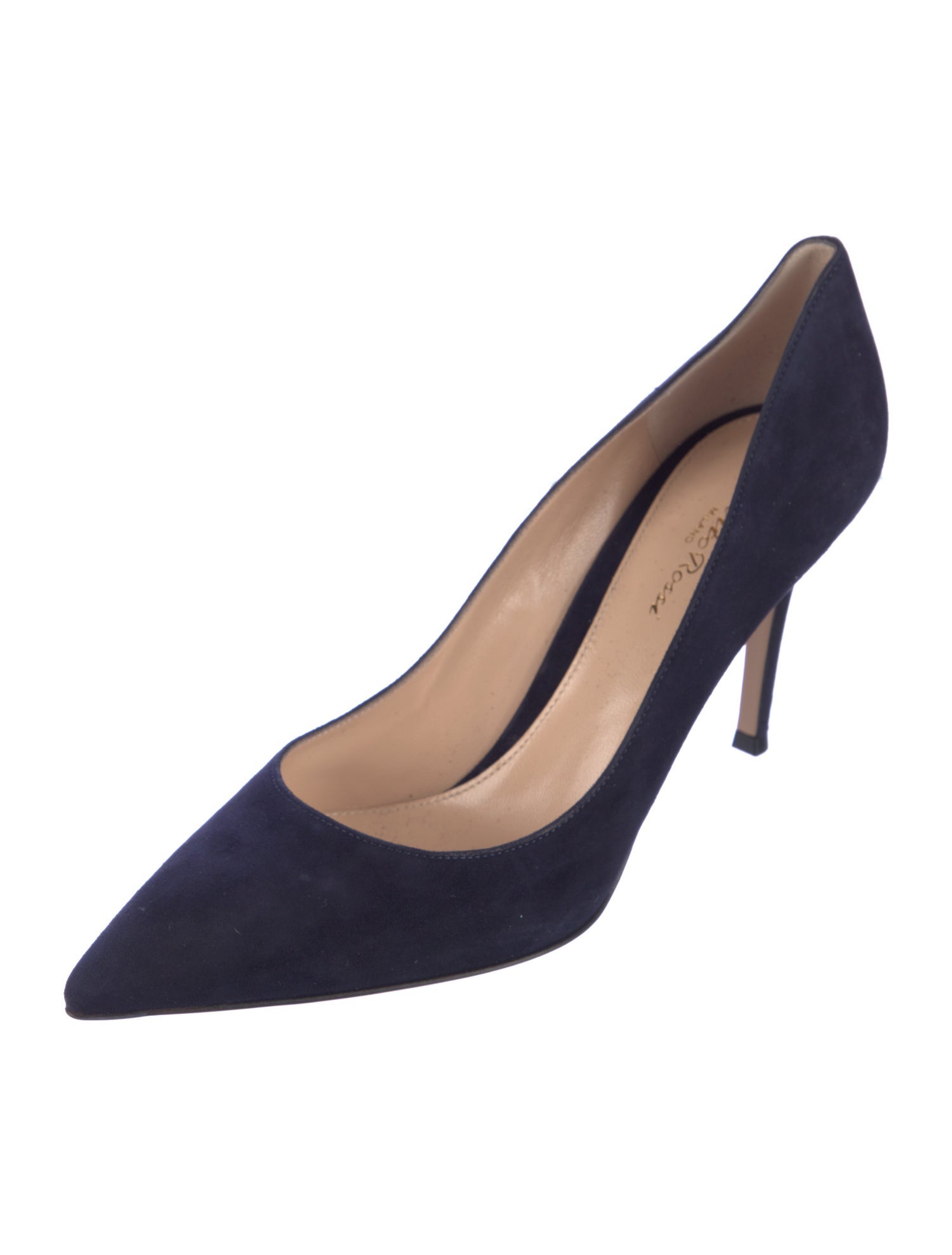 Gianvito Rossi Suede Pumps w/ Tags