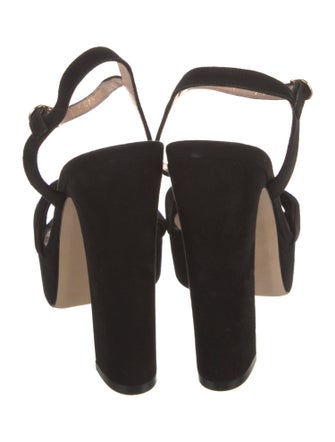 Stuart Weitzman Suede Sandals
