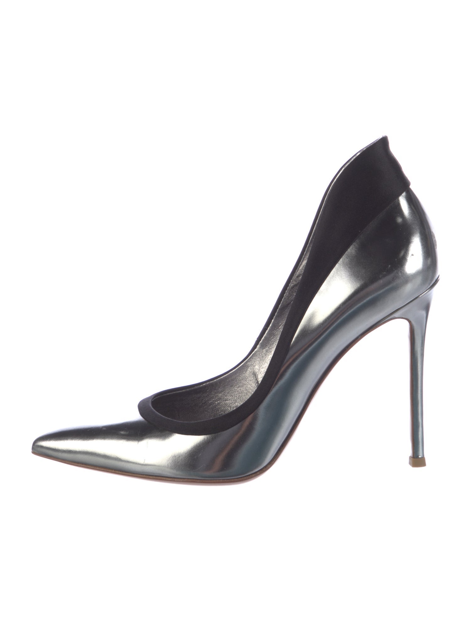 Gianvito Rossi Leather D'Orsay Pumps
