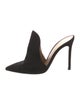 Gianvito Rossi Suede Mules