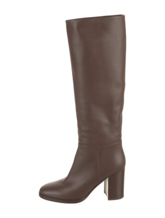 Gianvito Rossi Leather Riding Boots