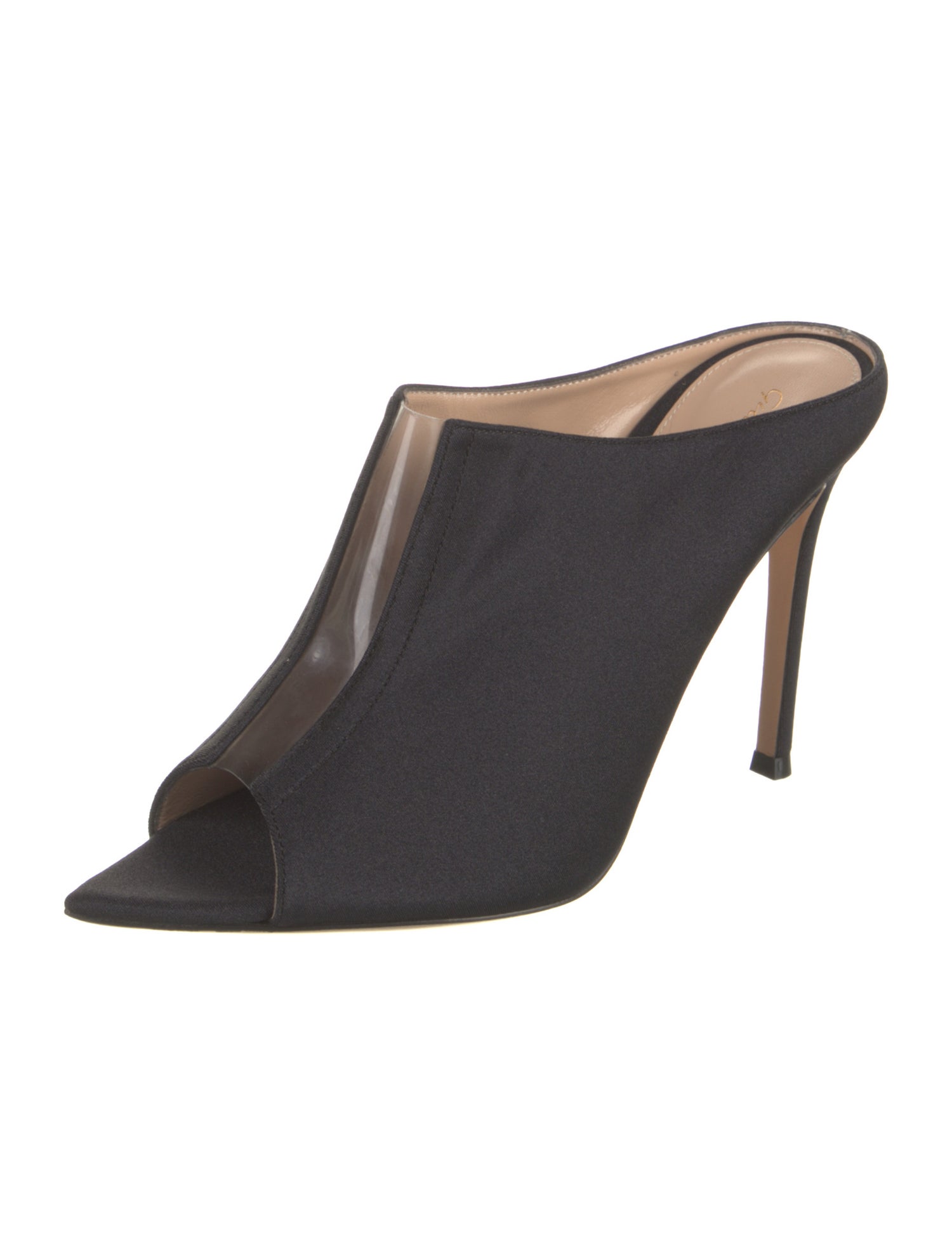 Gianvito Rossi Leather Slides