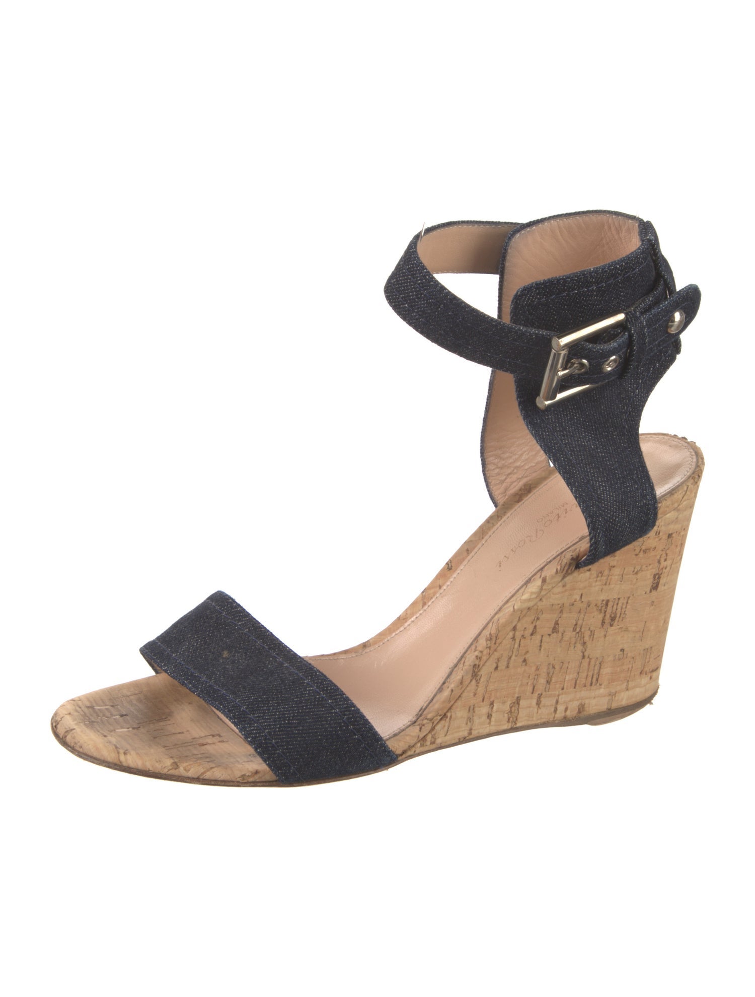 Gianvito Rossi Denim Sandals