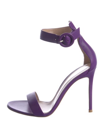 Gianvito Rossi Satin Sandals