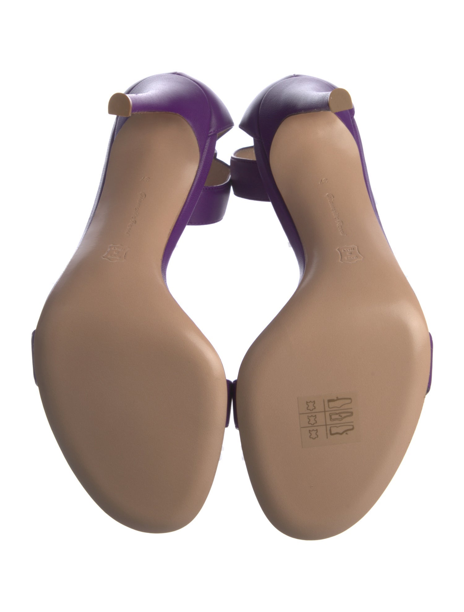 Gianvito Rossi Satin Sandals