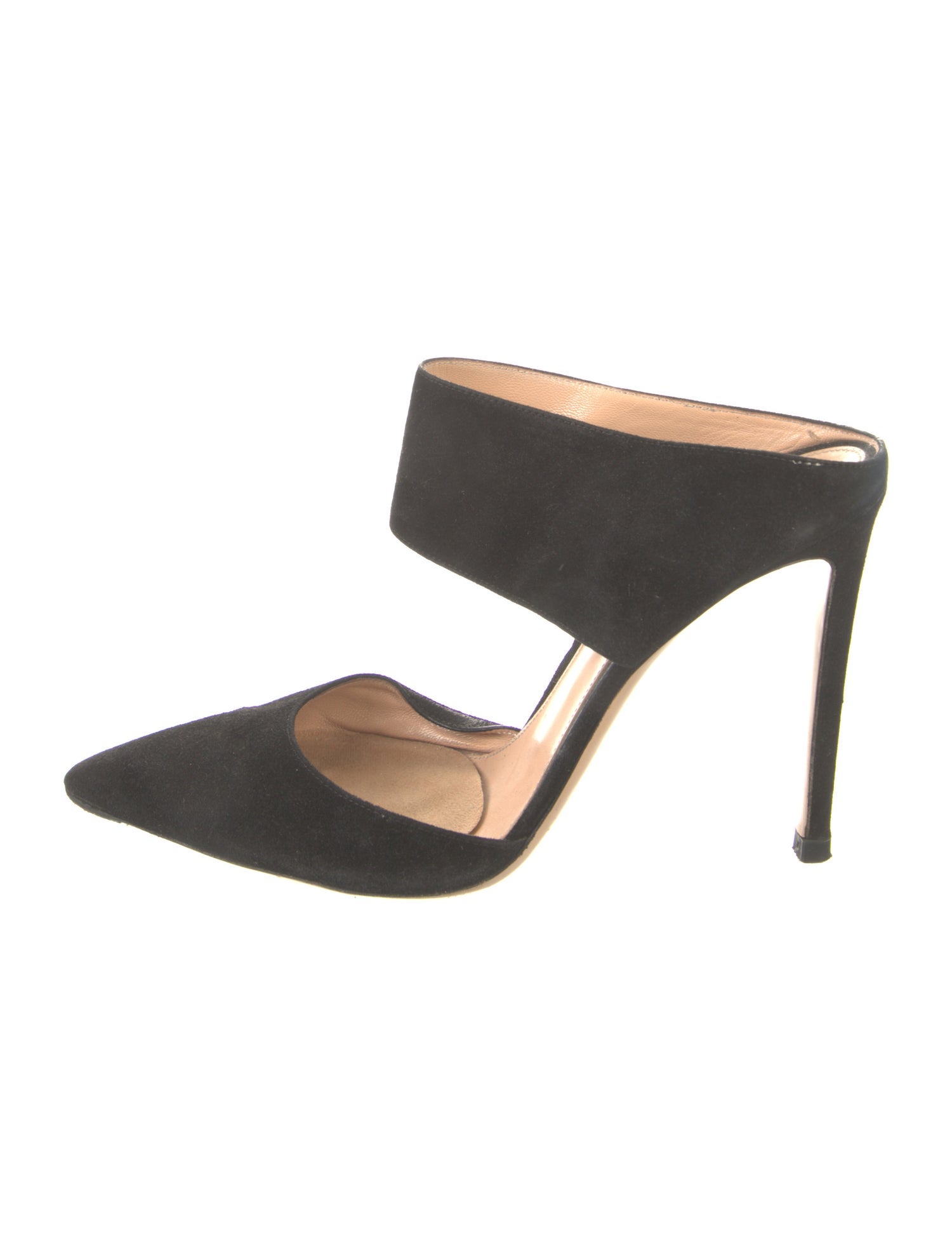 Gianvito Rossi Suede Mules