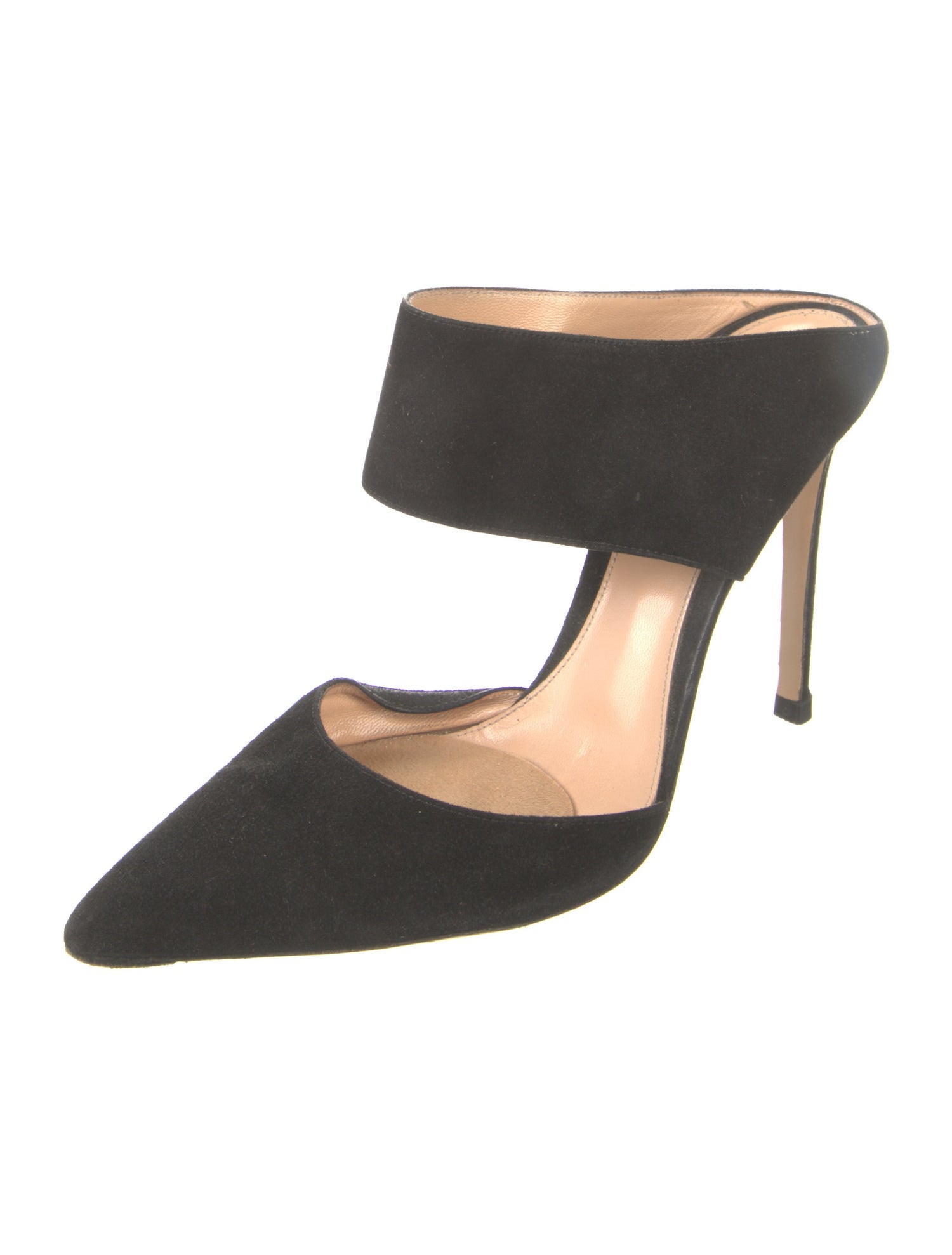 Gianvito Rossi Suede Mules