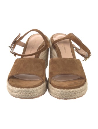 Gianvito Rossi Suede Espadrilles