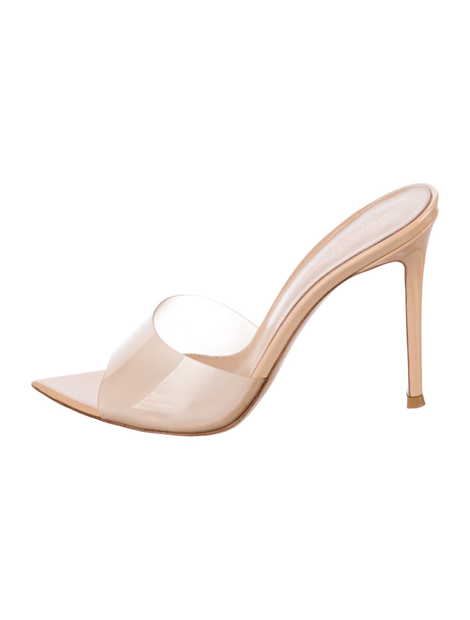 Gianvito Rossi Patent Leather Slides