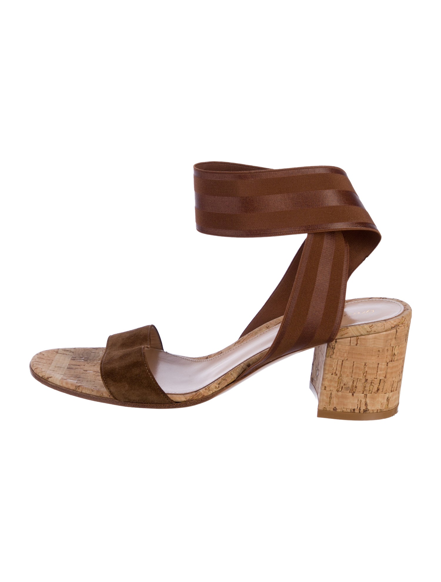 Gianvito Rossi Suede Sandals