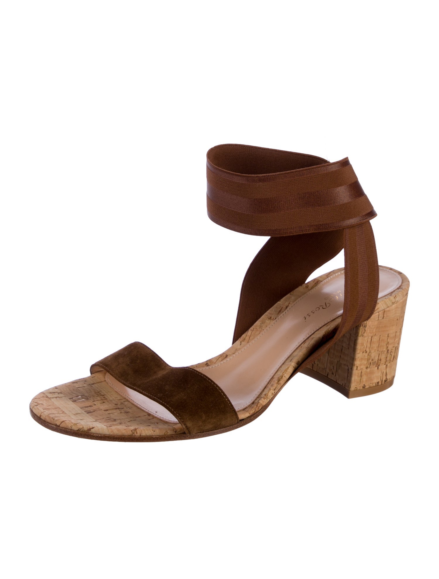 Gianvito Rossi Suede Sandals