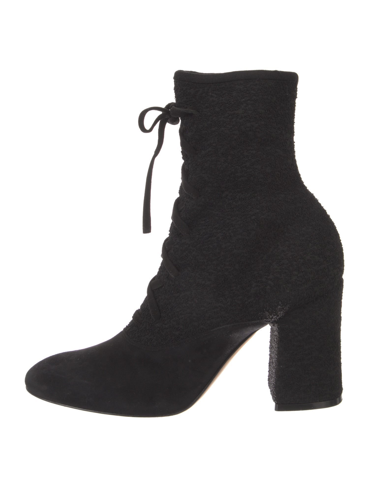 Gianvito Rossi Suede Lace-Up Boots
