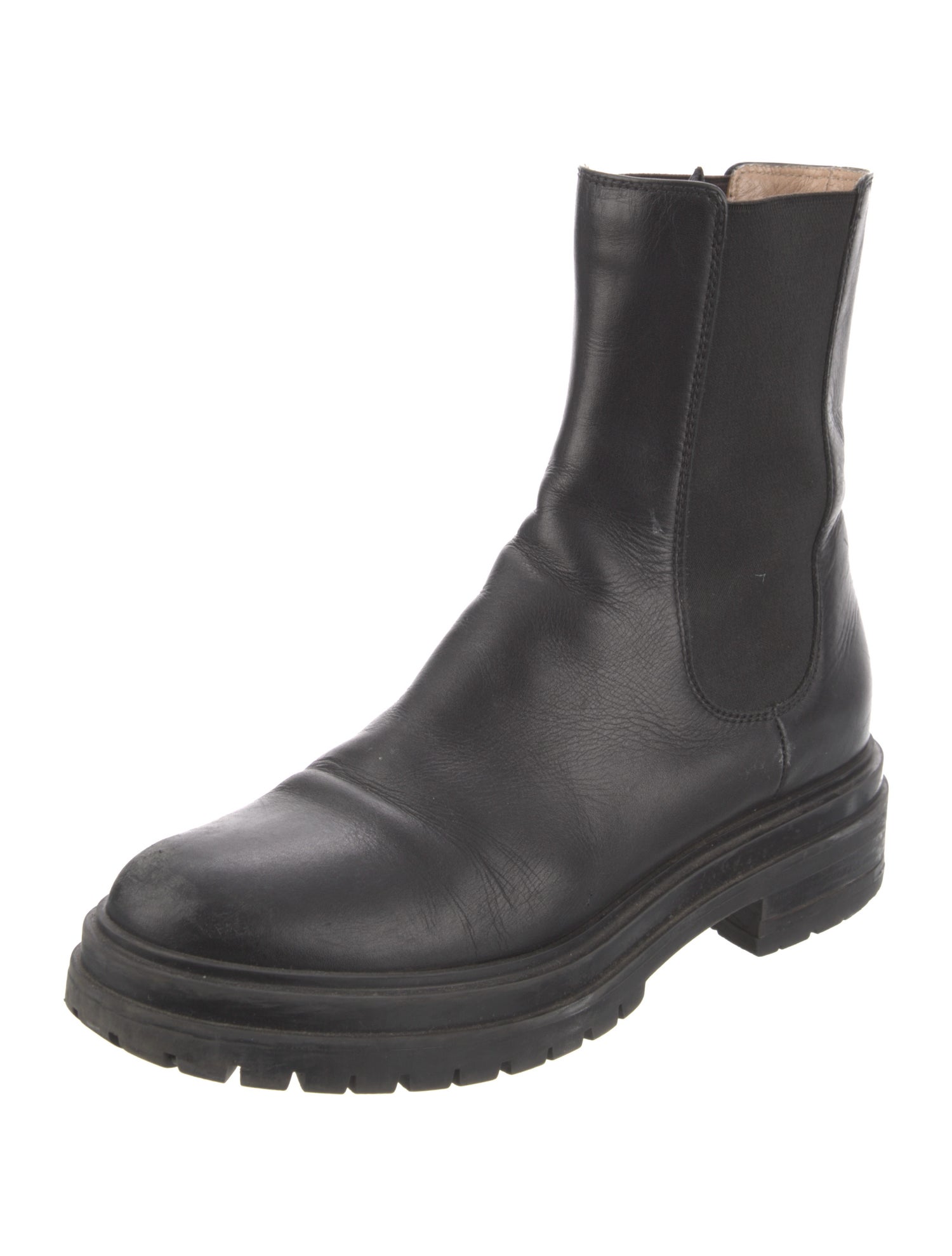 Gianvito Rossi Leather Chelsea Boots