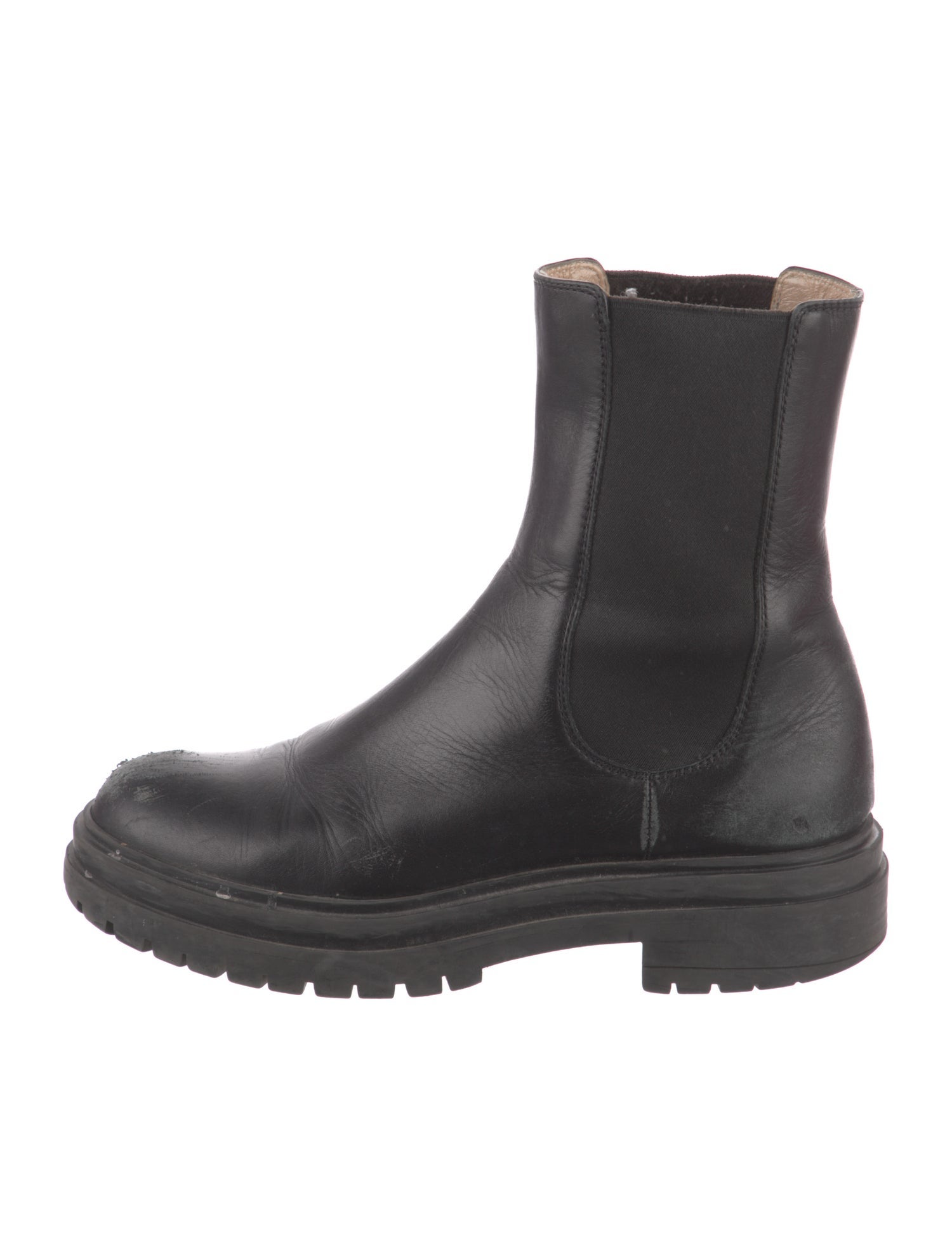 Gianvito Rossi Leather Chelsea Boots