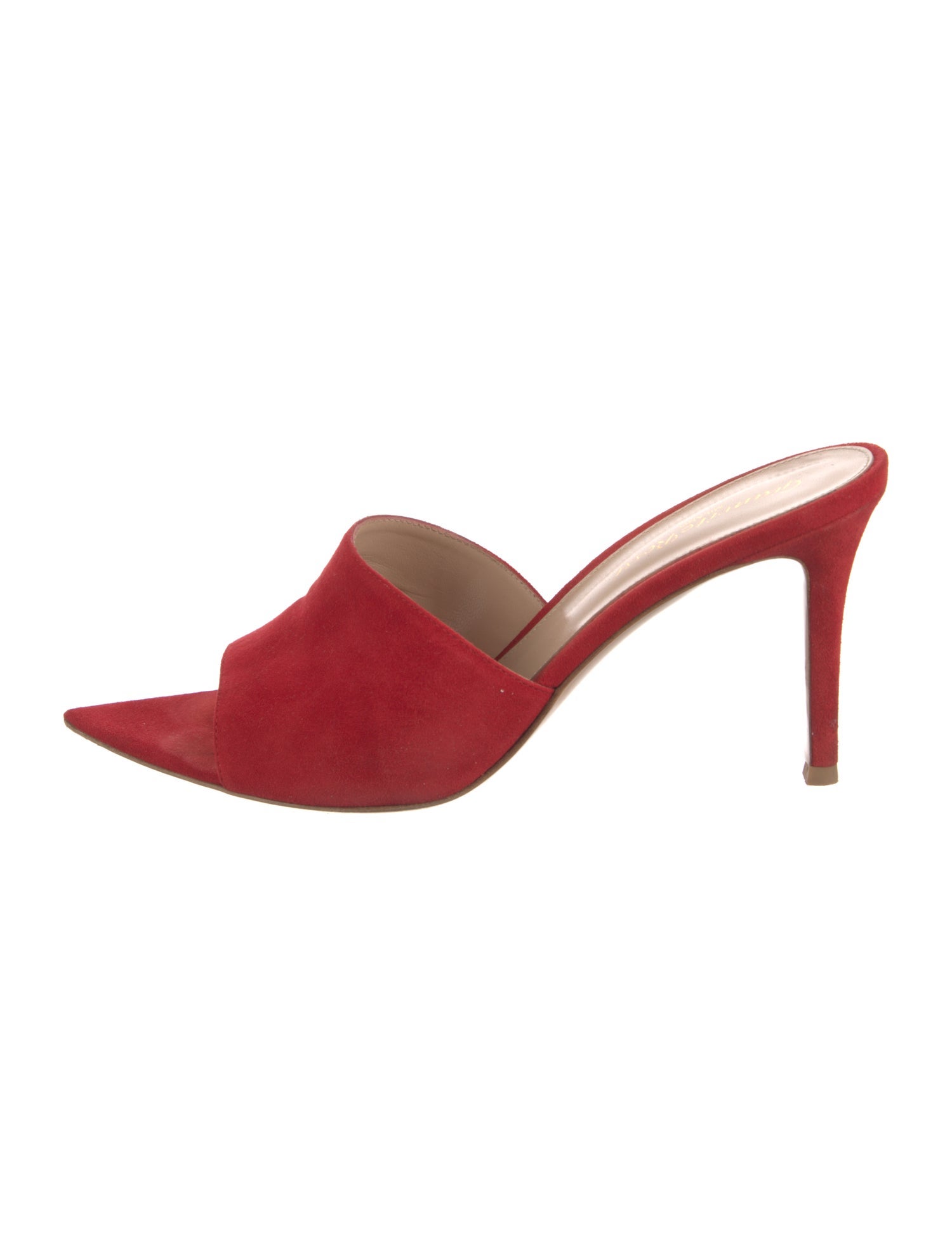 Gianvito Rossi Suede Slides