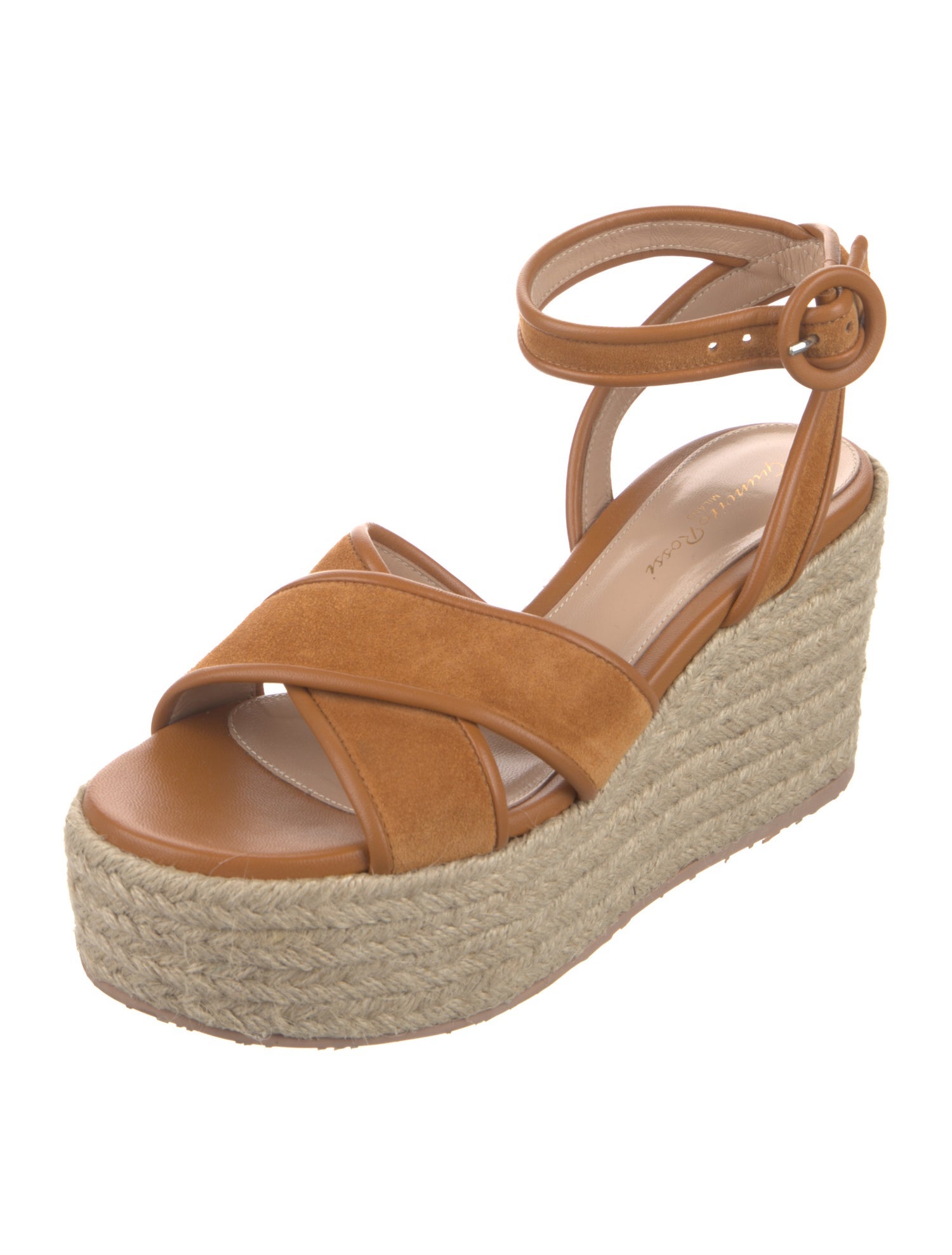 Gianvito Rossi Suede Espadrilles