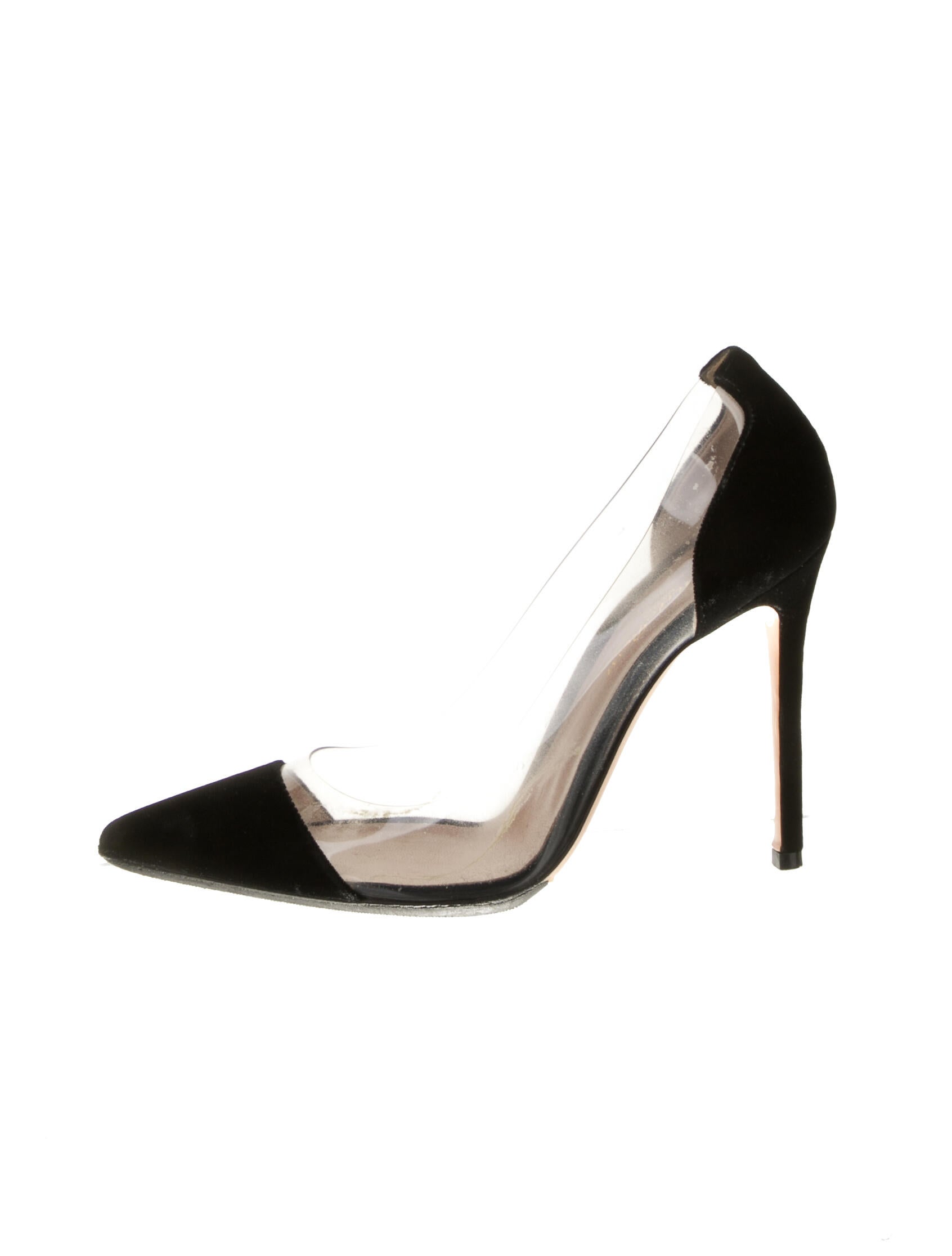 Gianvito Rossi Velvet Slingback Pumps