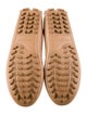 Gianvito Rossi Leather Braided Accents Loafers
