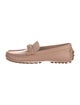 Gianvito Rossi Leather Braided Accents Loafers