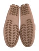 Gianvito Rossi Leather Braided Accents Loafers