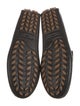 Gianvito Rossi Leather Braided Accents Loafers