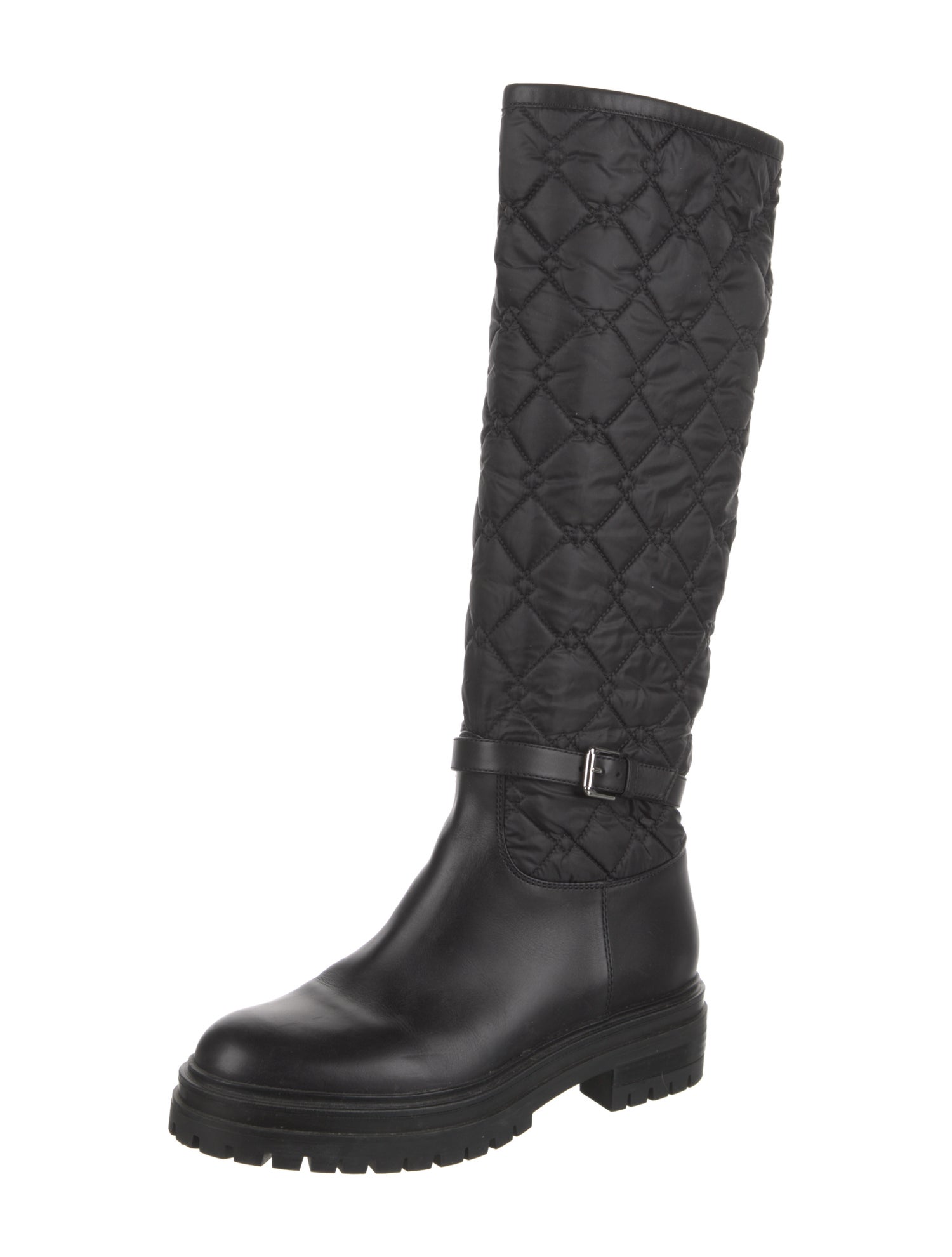 Gianvito Rossi Nylon Rain Boots