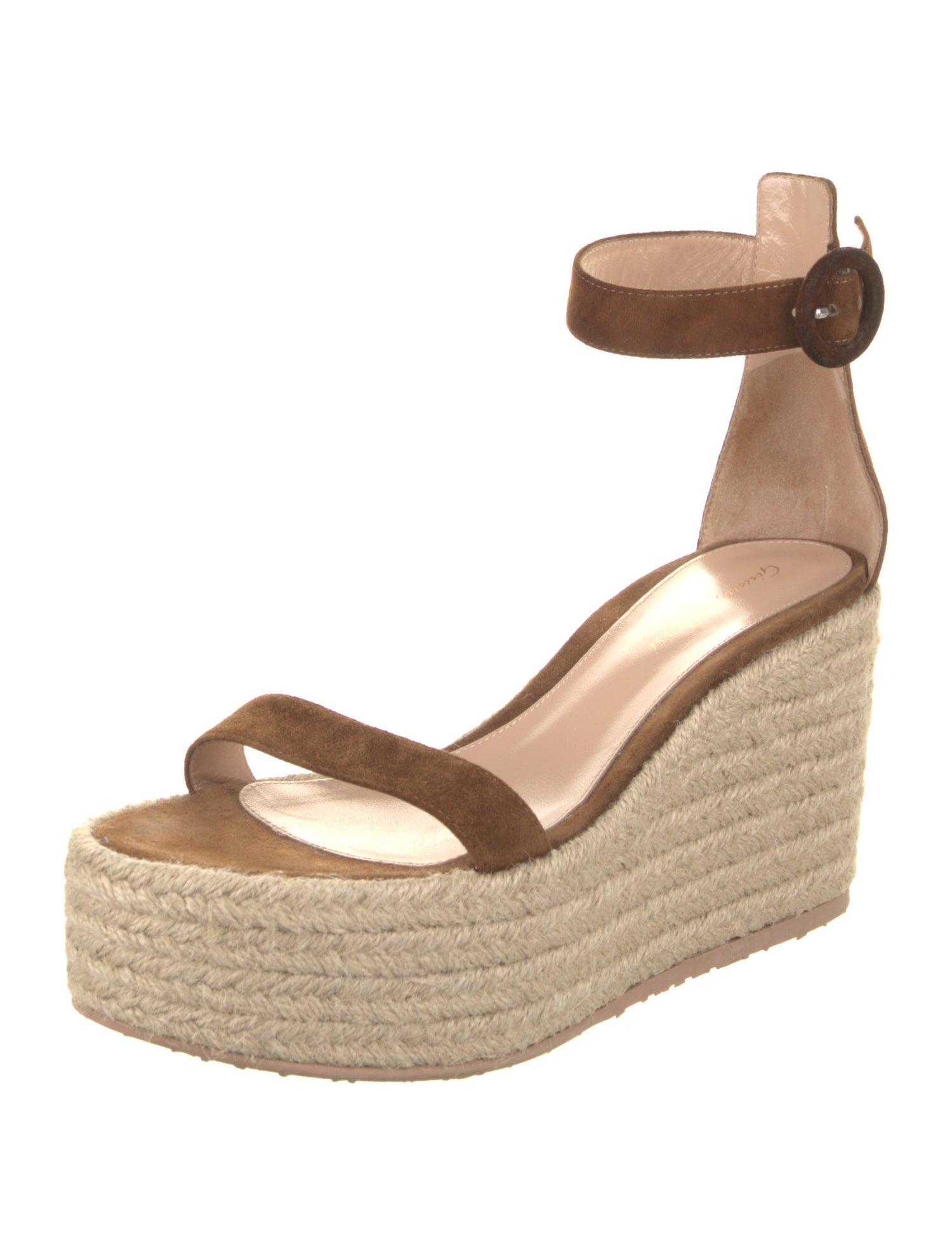 Gianvito Rossi Suede Espadrilles