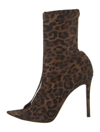 Gianvito Rossi Animal Print Boots