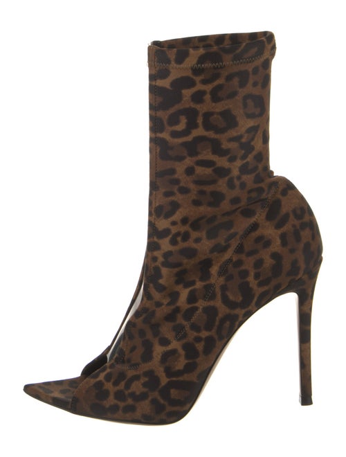 Gianvito Rossi Animal Print Boots